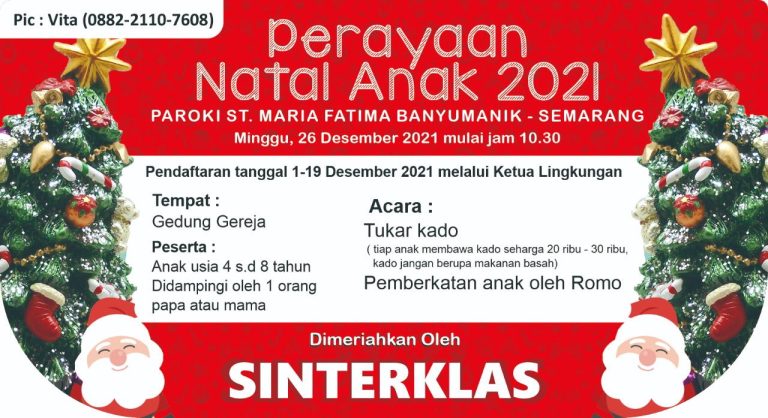 PESTA NATAL ANAK 2021